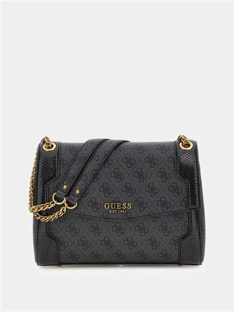 guess tasche ajiona|GUESS® Ajiona 4G logo mini crossbody.